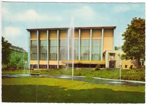 AK, Witten Ruhr, Blick zum Stadtbad, um 1971
