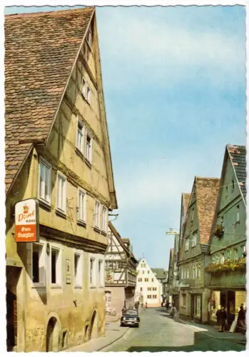 AK, Walldürn Baden, Hauptstr., 1964