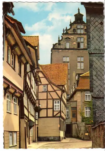 AK, Hann. Münden, Sydekumstr., mit Welfenschloß, um 1965