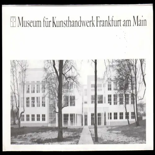 tour. Prospekt, Museum für Kunsthandwerk Frankfurt am Main, um 1990