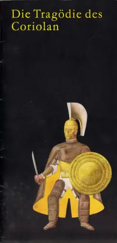 Theaterprogramm, Berliner Ensemble, Die Tragödie des Coriolan, 1964