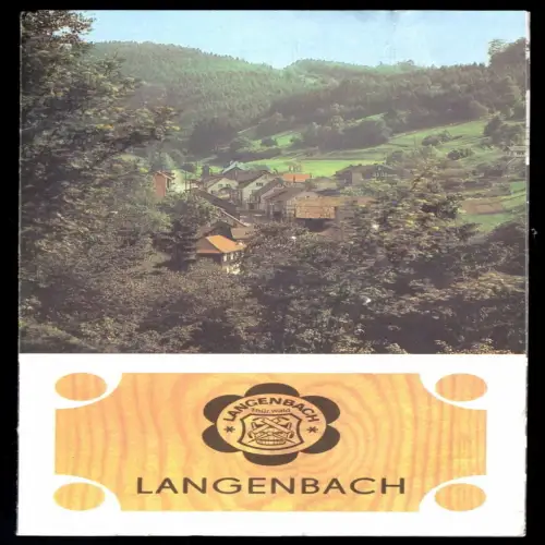 Prospekt, Langenbach Thür. Wald, um 1980