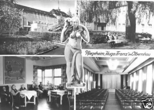 AK, Olbernhau Erzgeb., Pflegeheim "Hugo Franz", 1965