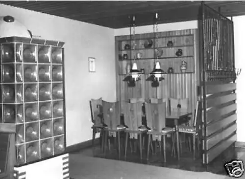 AK, Cunnersdorf b. Bad Schandau, Ferienobjekt, Gastraum