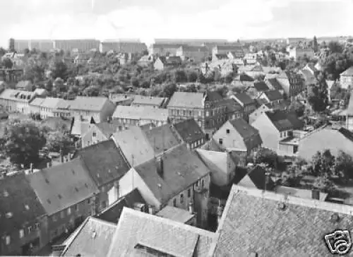 AK, Roßwein Sachs., Blick zum Weinberg, 1973