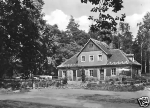 AK, Hospitalhütte über Dahlen, Waldgaststätte, 1968