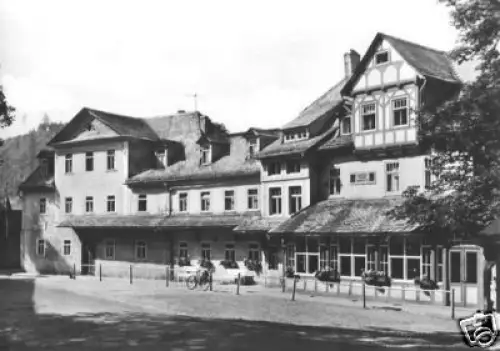 AK, Paulinzella, Gaststätte Klosterschänke, 1964