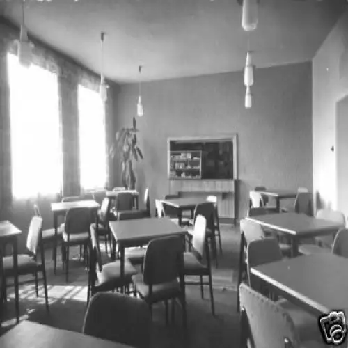 AK, Antonshöhe Erzgeb., Sanatorium, Kaffeestube, 1963