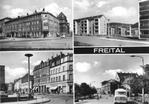 AK, Freital, 4 Abb., u.a. Kulturhaus, 1971