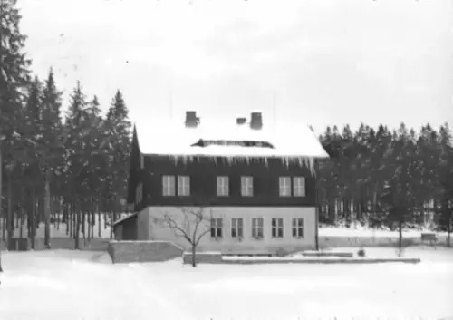 AK, Hormersdorf Erzgeb., DJH "Adolf Hennecke" V2, 1957