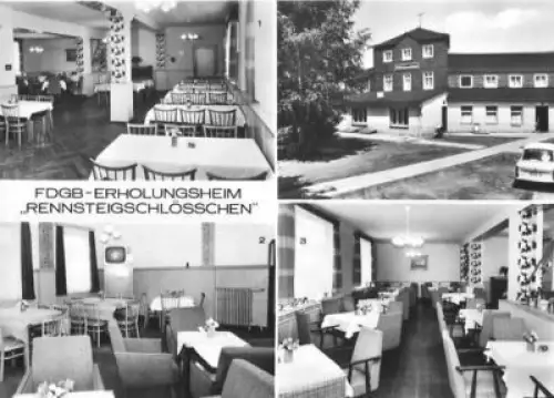 AK, Ernstthal am Rennsteig, Heim "Rennsteigschlösschen"