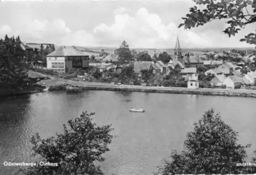 AK, Güntersberge Ostharz, Teilansicht, 1960