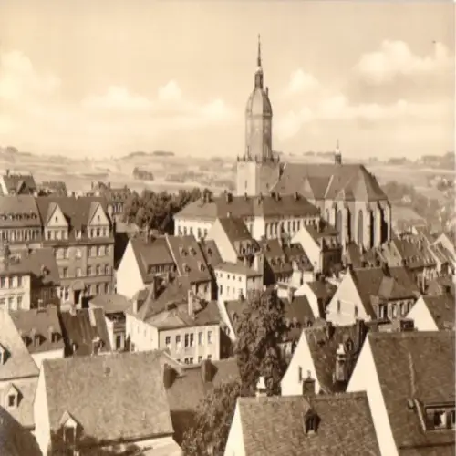 AK, Annaberg-Buchholz, Teilansicht, 1968