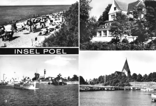 AK, Insel Poel, vier Abb., 1983