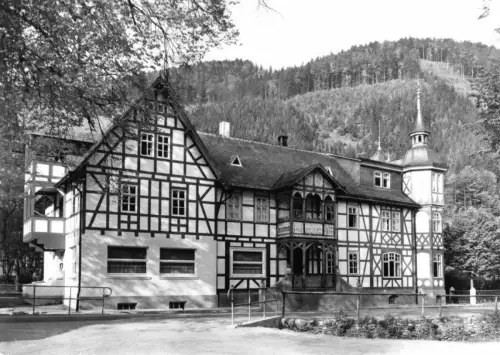 AK, Bockschmiede bei Sitzendorf Thür. Wald, Gasthaus zum Eisenhammer, 1981