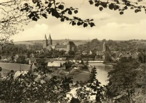 AK, Rochlitz Sachs., Teilansicht, 1966
