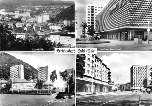 AK, Suhl, vier Abb., 1978