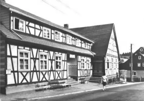 AK, Heubach Kr. Hildburghausen, Gasthaus, 1981