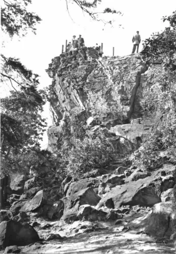 AK, Blankenburg Harz, Kr. Wernigerode, Großvaterfelsen, 1983