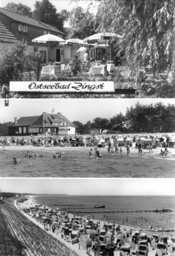AK, Ostseebad Zingst, drei Abb., 1973