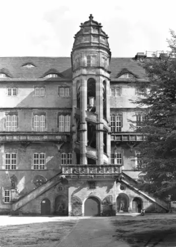 AK, Torgau, Schloß Hartenfels, Wendelstein, 1980