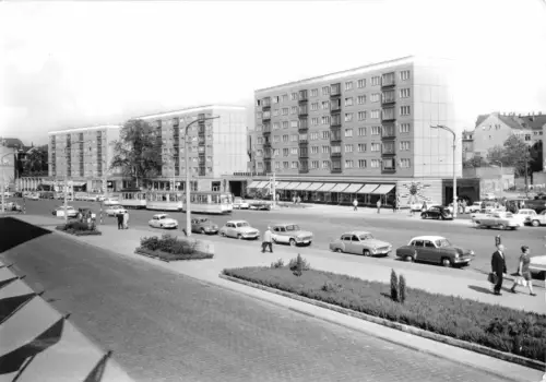 AK, Leizig, Partie am Georgiring, 1964