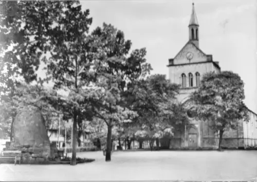 AK, Hasselfelde Harz, Marktplatz, 1971