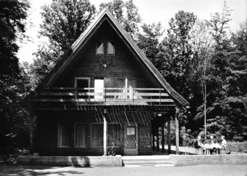 AK, Ostseebad Heiligendamm, Jagdhaus Heiligendamm, Teilansicht 1, 1969