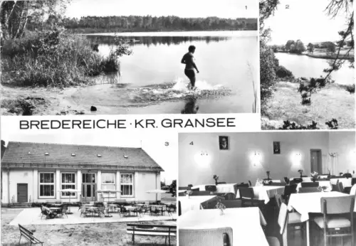 AK, Bredereiche Kr. Gransee, vier Abb., 1978