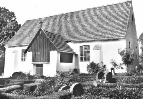 AK, Insel Hiddensee, Kloster, Inselkirche, 1985