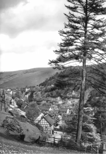 AK, Rübeland Harz, Teilansicht, 1976