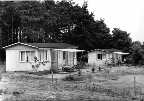 AK, Kolberg am Wolziger See, Kr. Königs Wusterhausen, Bungalowplatz, 1969