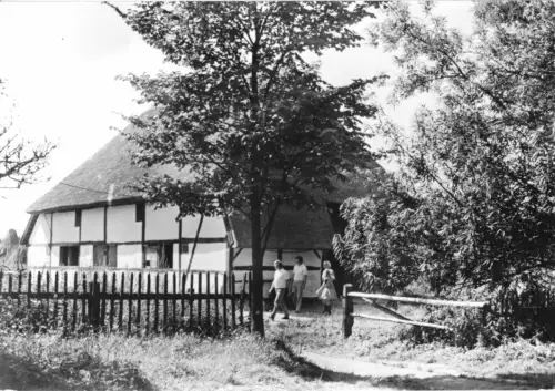 AK, Ribnitz-Damgarten, OT Klockenhagen, Freilichtmuseum, "Tweipott", 1978