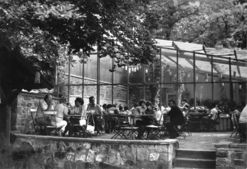 AK, Blankenburg Harz, Gaststätte "Großvater", belebt, 1981