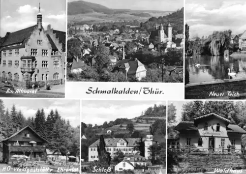 AK, Schmalkalden Thür., sechs Abb., 1970