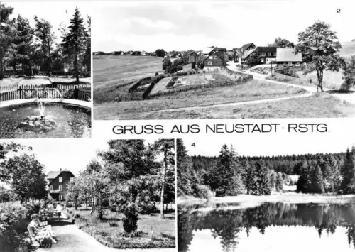 AK, Neustadt Rstg., vier Abb., 1981