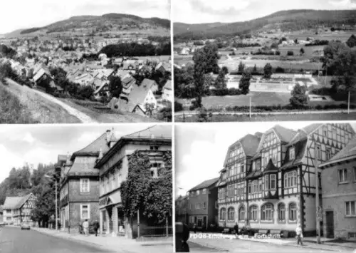 AK, Steinbach-Hallenberg Thür., vier Abb., 1978