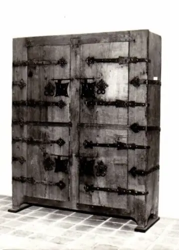 Foto im AK-Format, Brandenburg, Dom, Schrank, um 1970