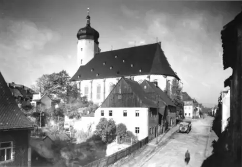AK, Marienberg Sachs., St. Marienkirche, 1967