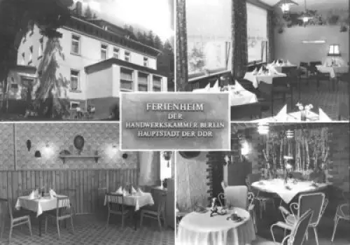 AK, Waldbärenburg, Heim d. Handwerkskammer, 1984