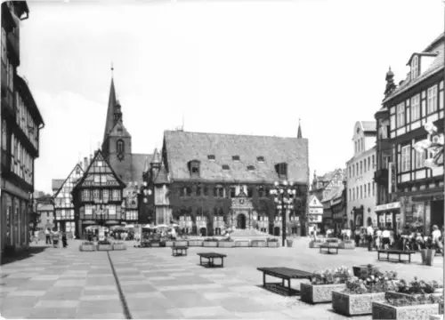 AK, Quedlinburg, Markt, 1979