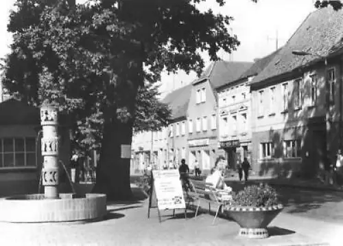 AK, Röbel, Müritz, Straße des Friedens, 1974