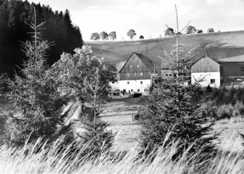AK, Reichenau Kr. Dippoldiswalde, Weichelt-Mühle im Gimmlitztal, 1979