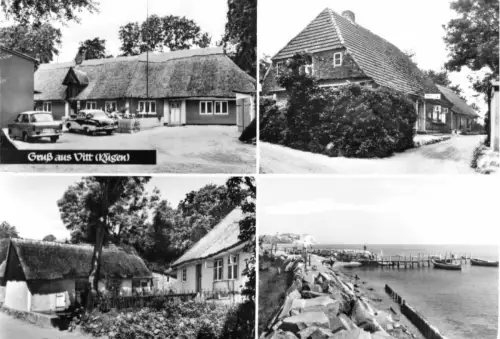 AK, Putgarten Rügen, OT Vitt, vier Abb., 1984