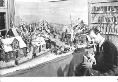 Foto im AK-Format, Frohnau, Schitzstube, 1951