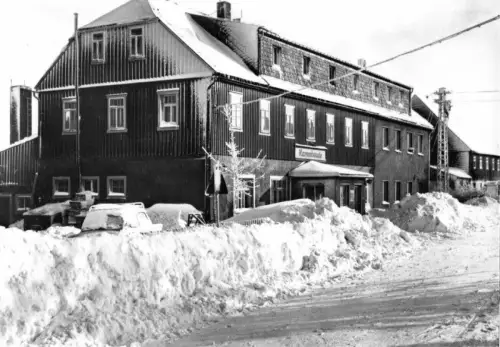 AK, Neuhausen Erzgeb., Betriebsferienheim "Kammbaude", 1973