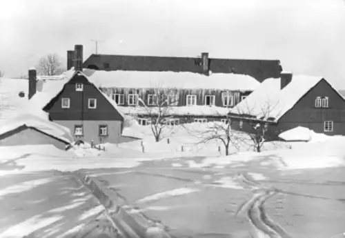 AK, Oberholzhau Erzg., HO-Gaststätte Fischerbaude, 1971