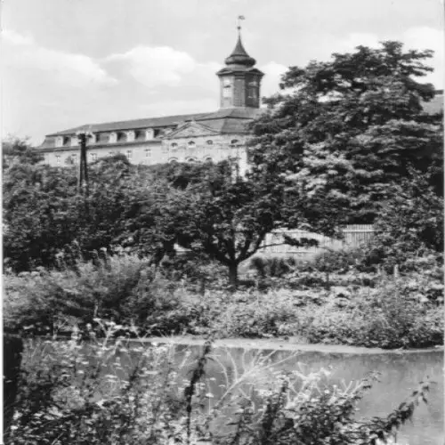 AK, Roßleben Unstrut, Goethe-Oberschule, 1970