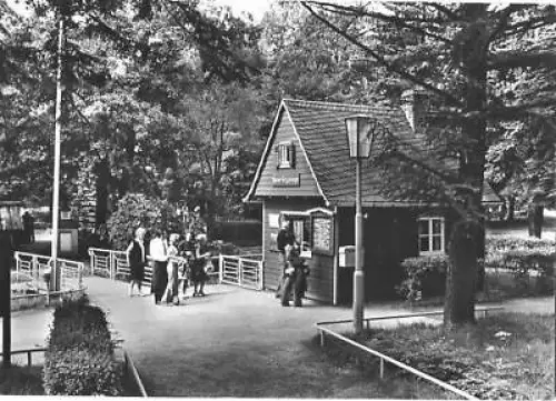AK, Oederan Kr. Flöha, Klein-Erzgebirge, Eingang, 1979