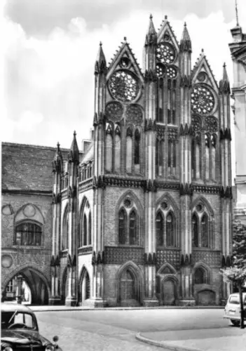 AK, Tangermünde Elbe, Rathaus, 1968